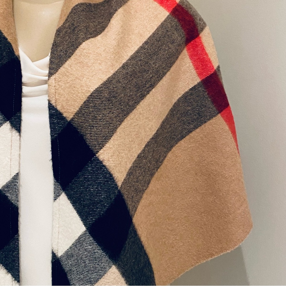 Burberry Half Mega Cashmere Bandana Scarf - Picture 3 of 9